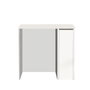 Hanah Home Sa1-W Armario de Baño Blanco 93.5x88.3x60 cm Mueble de Baño Elegante y Funcional